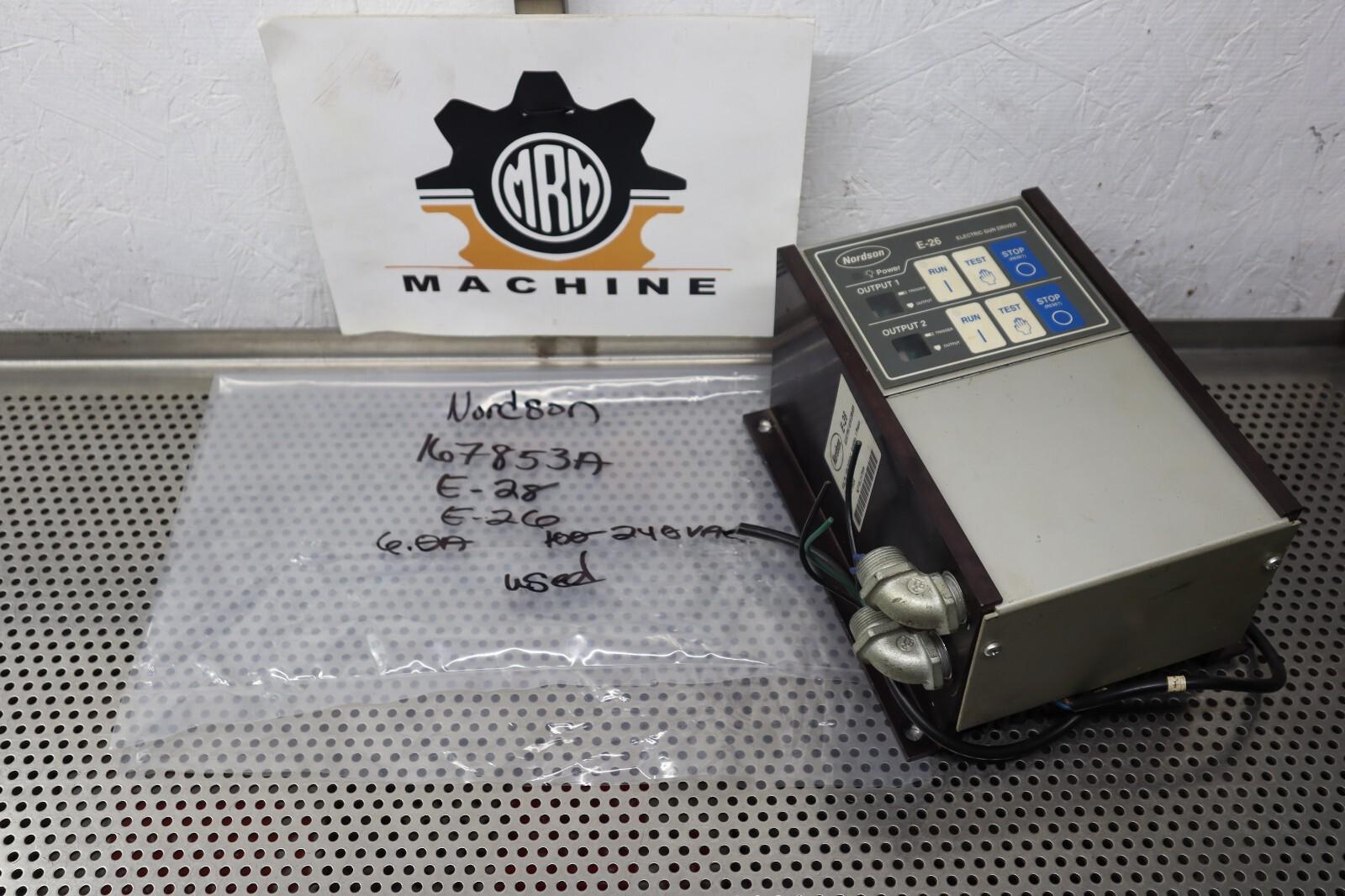 167853A E-28 Electric Gun Driver 100-240VAC 50/60Hz 1Ph 6.0A Max