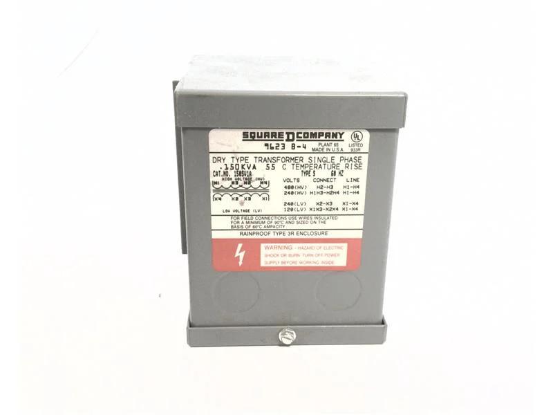Transformer, dry type, encapsulated, 0.15kVA, 1 phase, 240x480V primary, 120/240V secondary, 3A, 55C rise