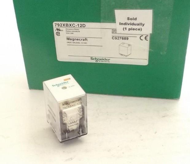 Power relay, SE Relays, DPDT, 12A, 12 VDC, clear cover