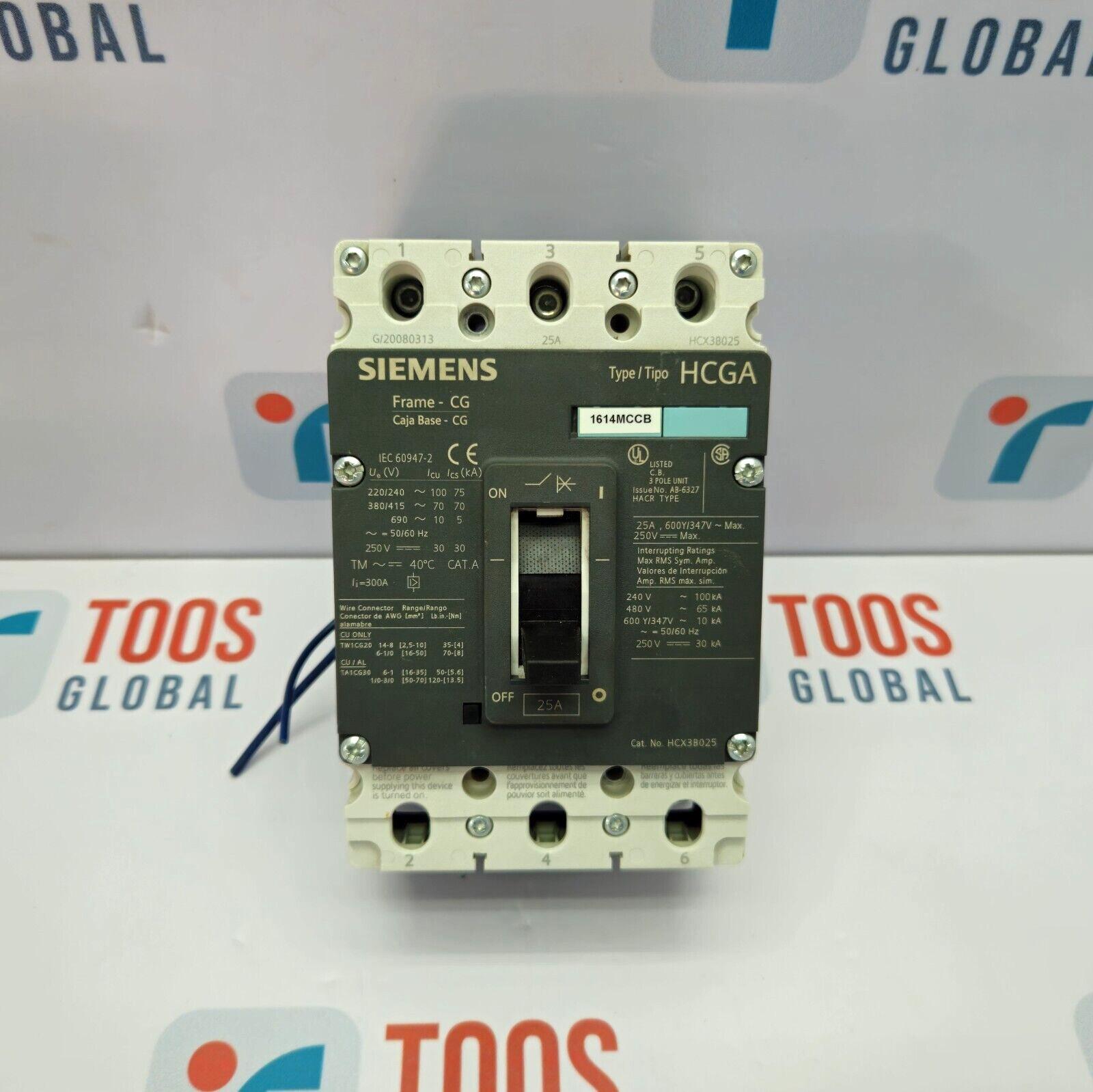 BREAKER VL CG 25A T/M 3P 65KA W/O LUGS