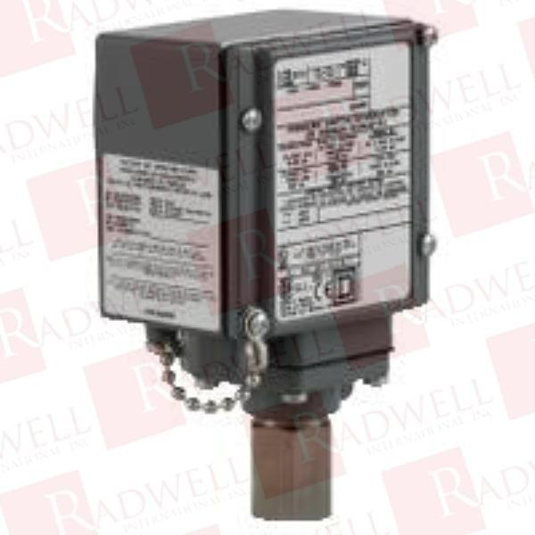 Pressure switch, 9012G, fixed scale, 1 threshold, 20 to 1000PSIG