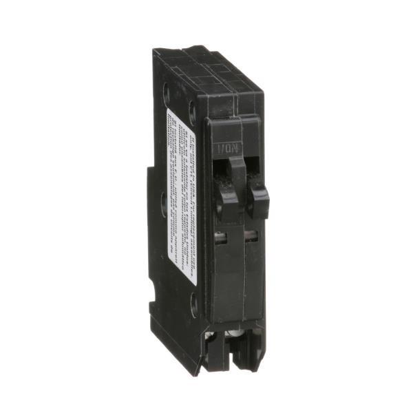 Tandem mini circuit breaker, QO, 1 x 1 pole at 30A, 1 x 1 pole at 20A, 120/240VAC, 10kA, plug in mount