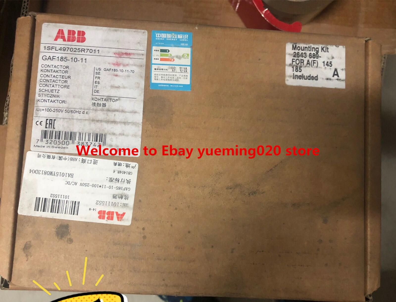 GAF185-10-11 100-250V 50/60Hz / 100-250V DC Contactor