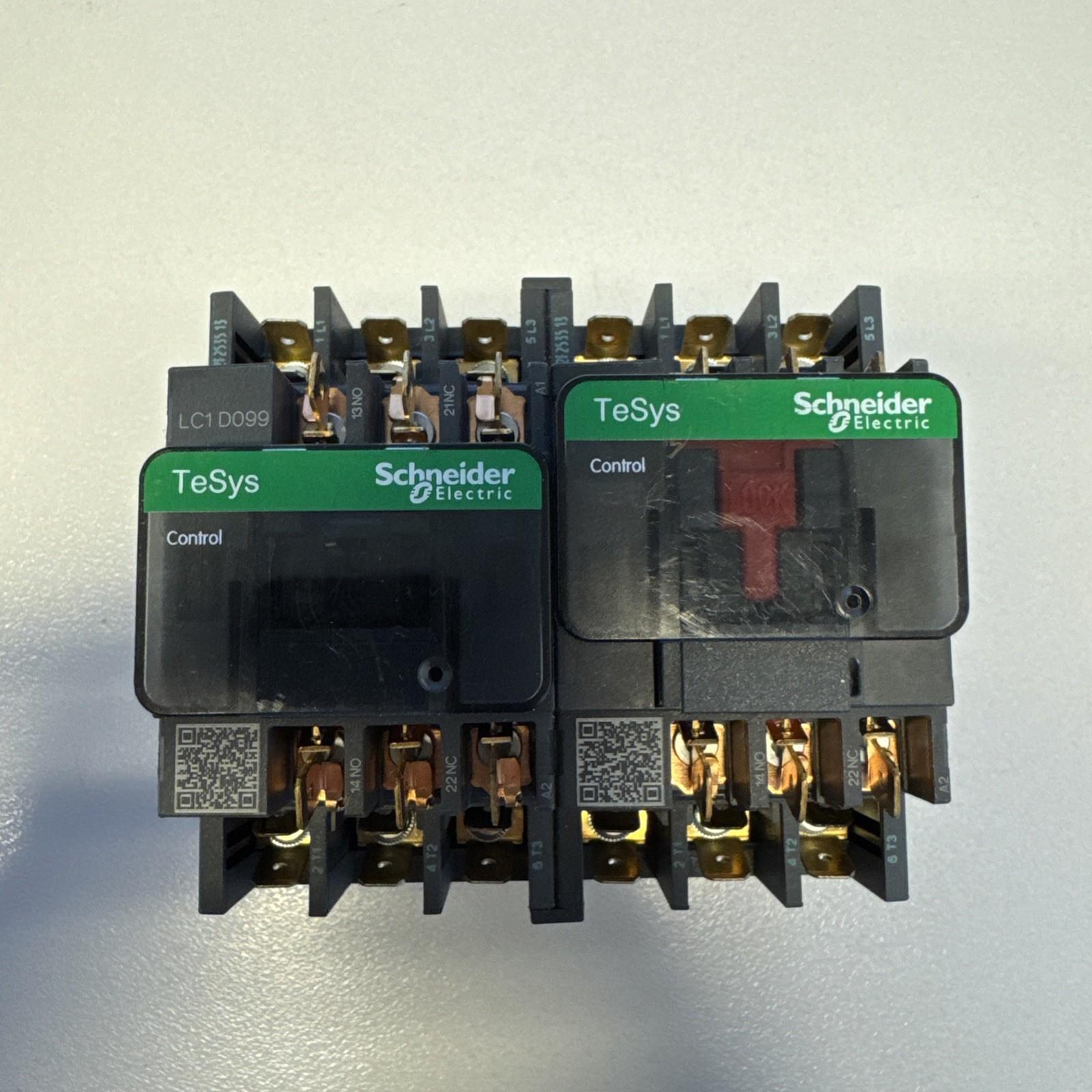 TeSys Deca reversing contactor - 3P(3 NO) - AC-3 - <= 440 V 9 A - 24 V AC coil