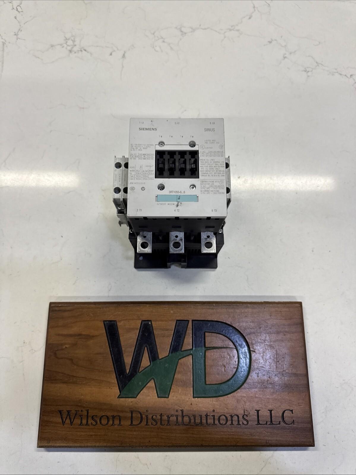 CONTACTOR S6 150A 440-480VUC 3P BAR