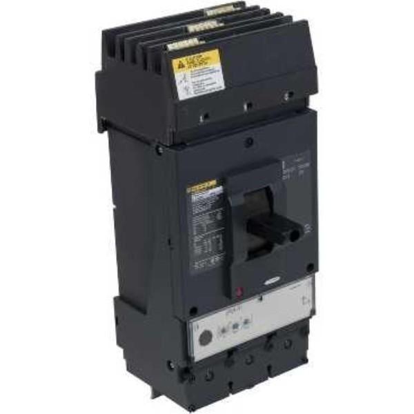 Circuit breaker, PowerPacT L, 600A, 3 pole, 600VAC, 25kA, I-Line, MicroLogic 3.3, 80%, ABC