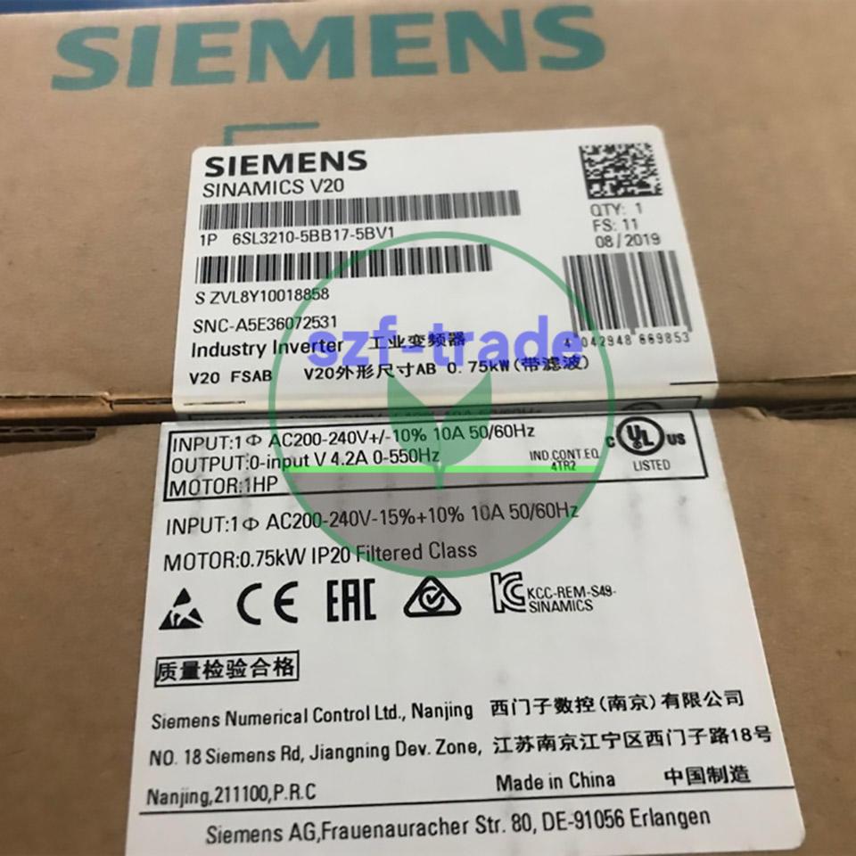 SINAMICS V20. 1AC230V 0.75KW Filter C1