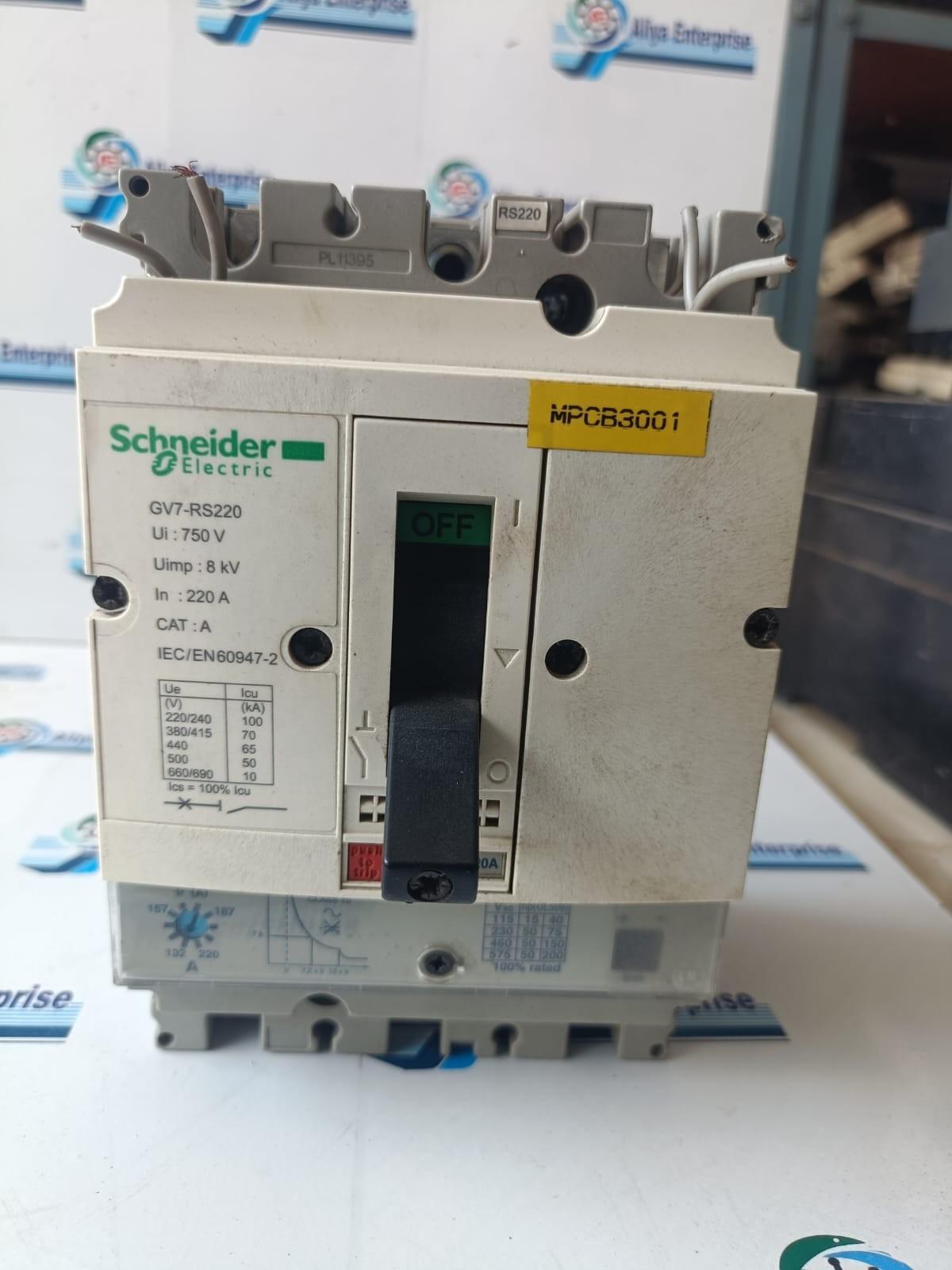 GV7-RS220 220A 3POLE MOLDED CASE CIRCUIT BREAKER ING