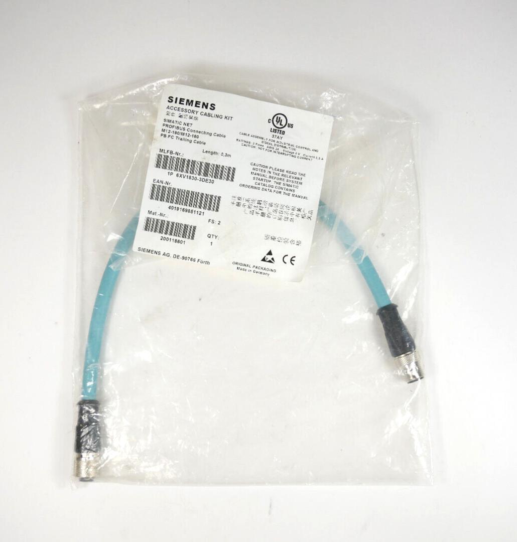 PROFIBUS M12 CONNECTING CABLE, TRAIL, .3M
