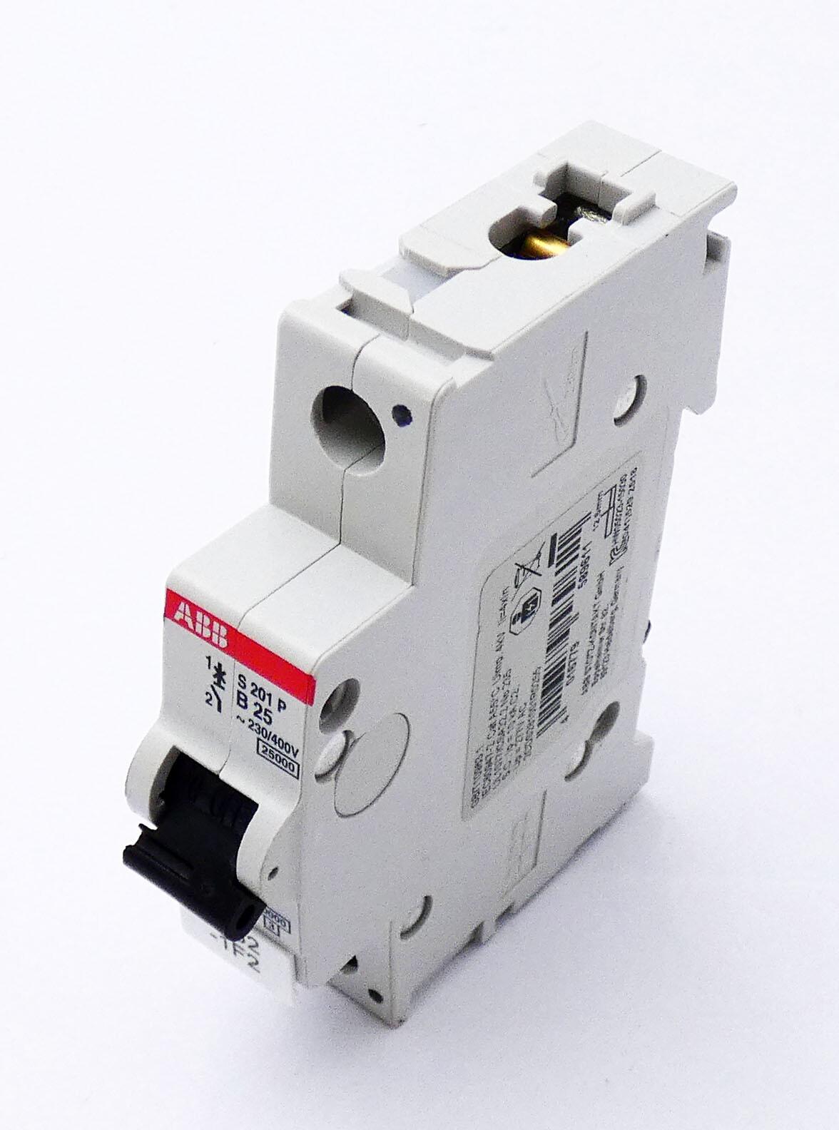S201P-B25 Miniature Circuit Breaker - 1P - B - 25 A