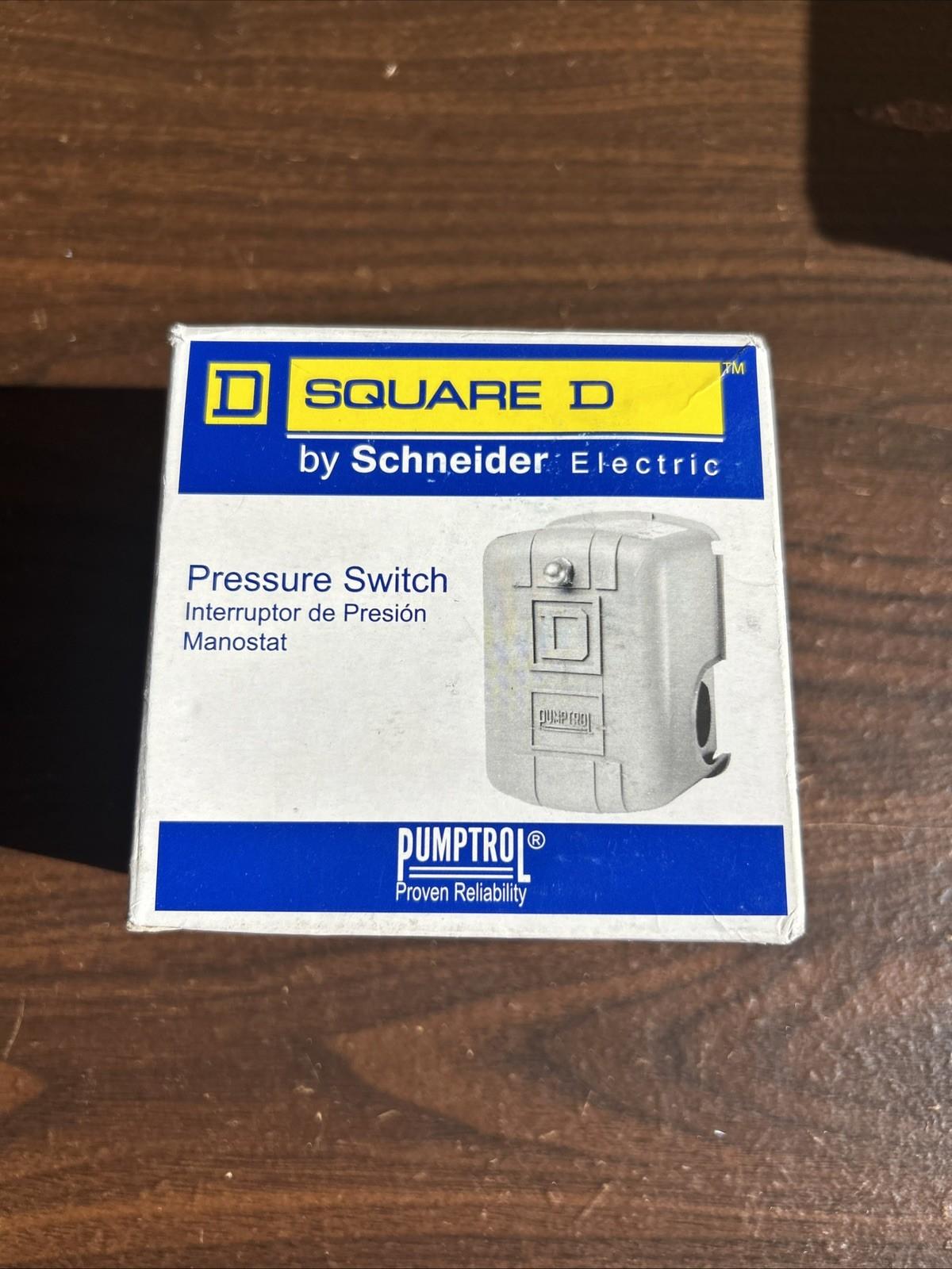 water pump switch, 9013FSG, adjustable differential, 20 to 40 psi, 1 HP