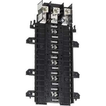 Load center accessory, QO, mounting base, 3 phase, 30 spaces, 200A main lugs, OEM