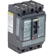 Circuit breaker, PowerPacT H, 60A, 3 pole, 600VAC, 50kA, lugs, thermal magnetic, 80%, control wire OFF end