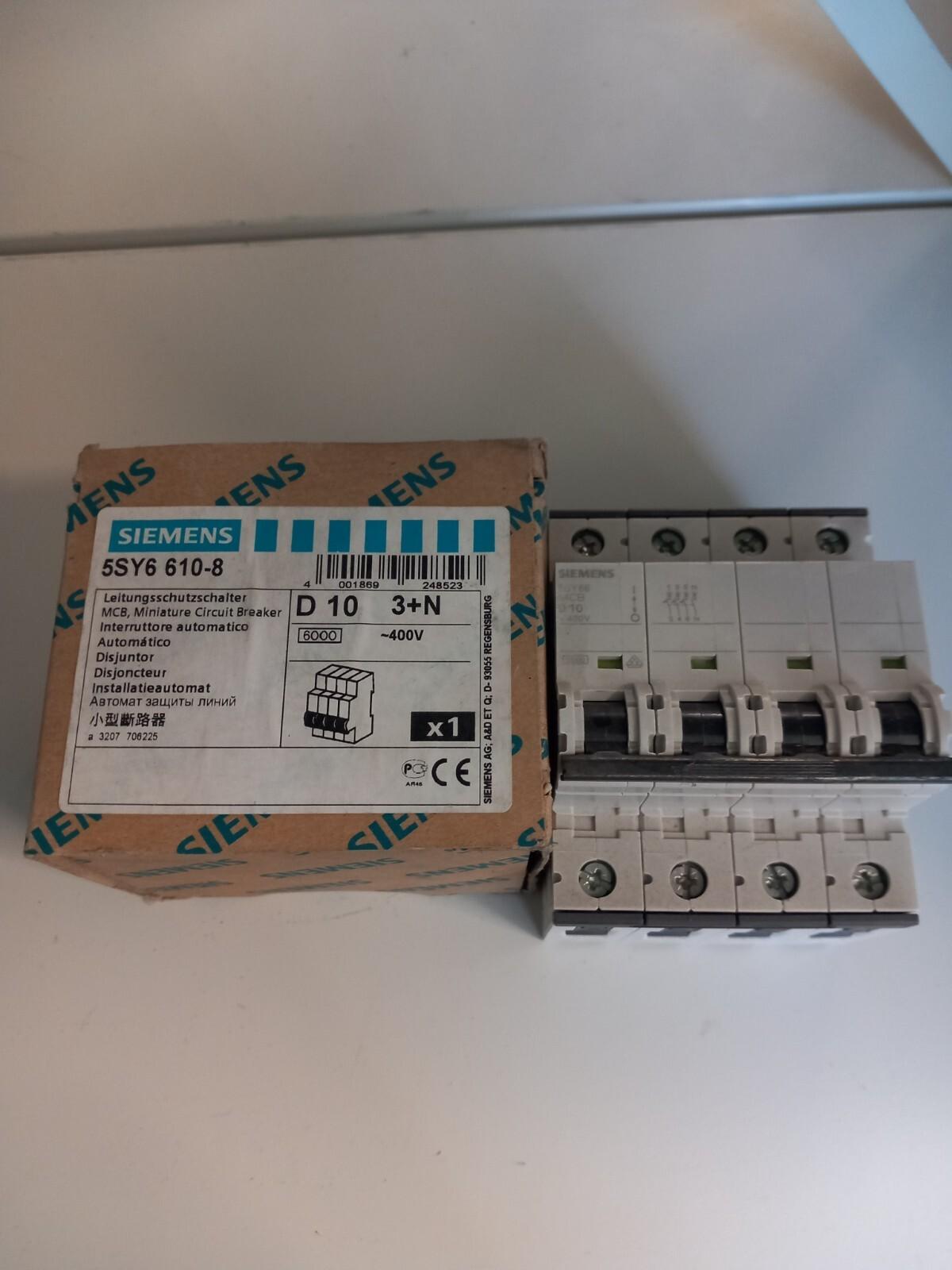SUP PTOR 5SY4 3P+N 480V 10A 5K D-TRIP