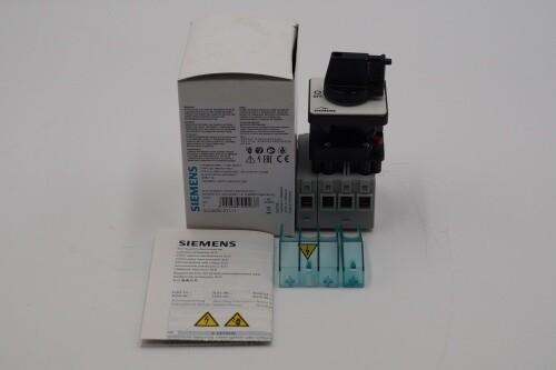 Main switch 3-pole + N Rated