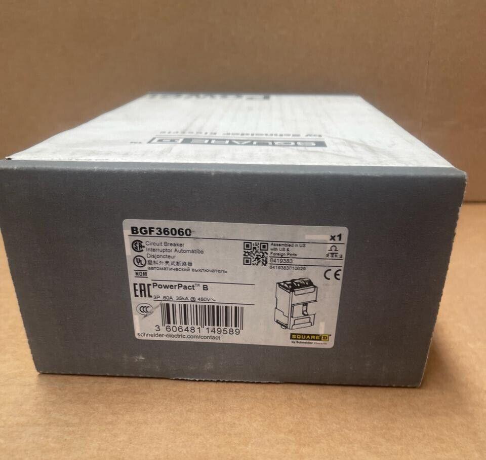Circuit breaker, PowerPacT B, 60A, 3 pole, 600Y/347VAC, 18kA, terminal nut, thermal magnetic, 80%