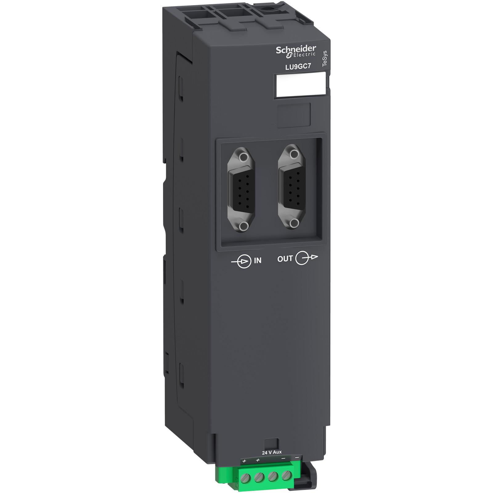 Profibus DP power supply module, TeSys Ultra, LU9 G, TeSysU starter-controllers