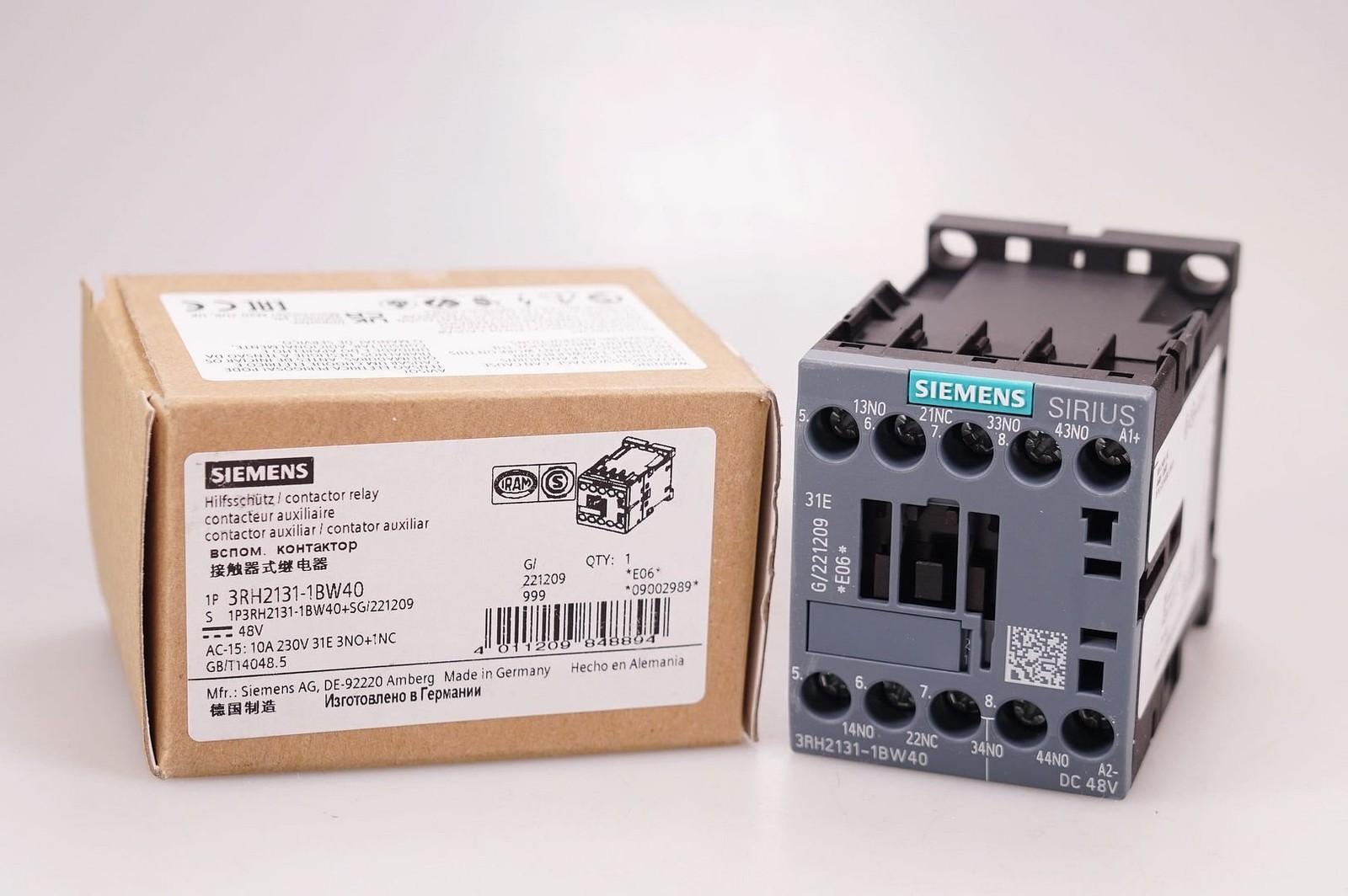 CONTACTOR RELAY 3NO+1NC DC 48V SCREW