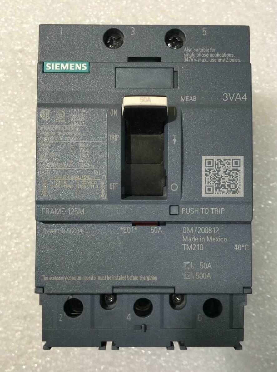 BRKR 3VA41 3P 50A 35KA FTFM LD LUG