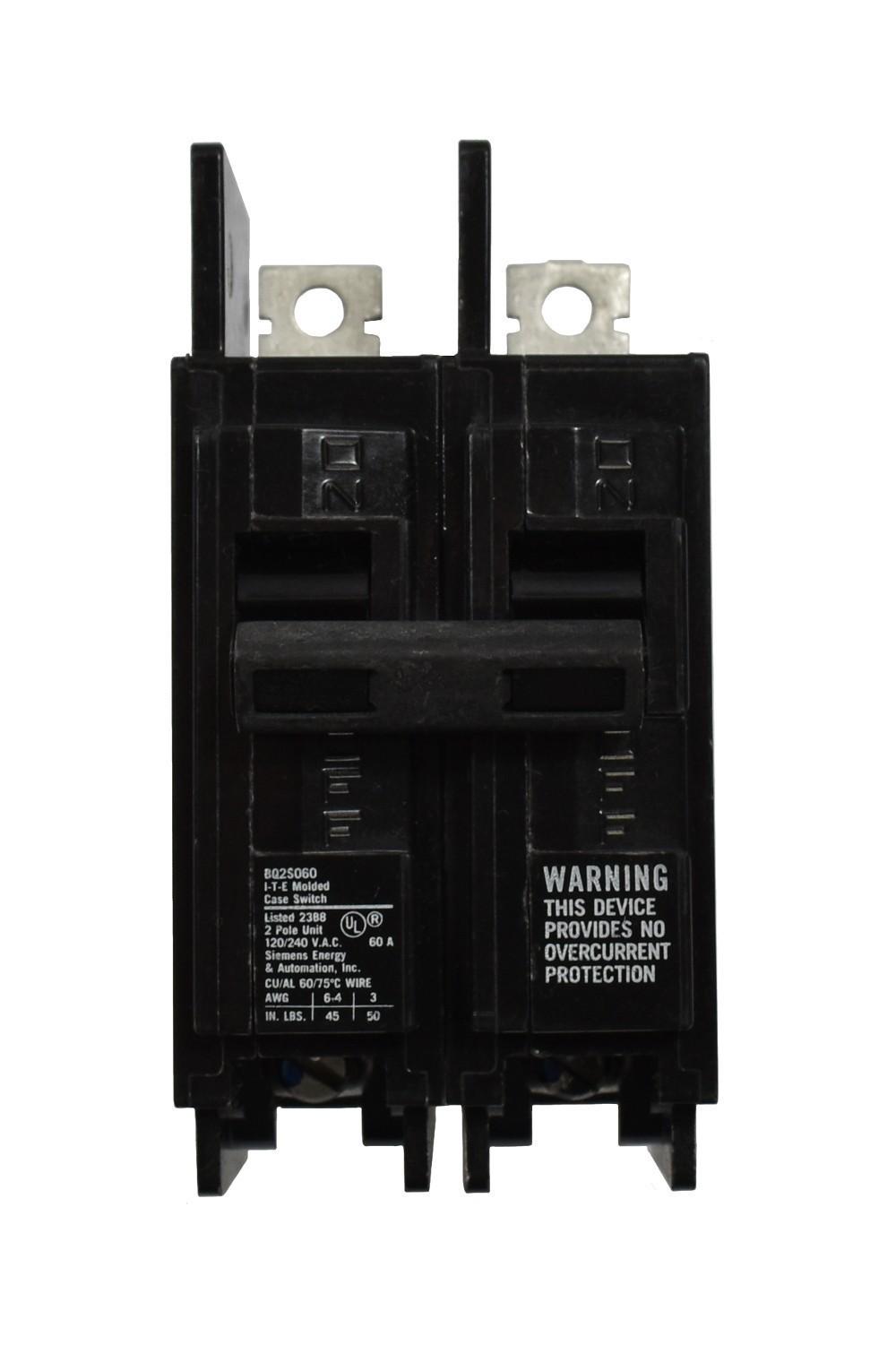 BRKR BQ 2P 240V 25A 10K