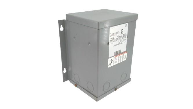 Transformer, dry type, encapsulated, 1kVA, 1 phase, 208V primary, 120/240V secondary, 7A, 115C rise