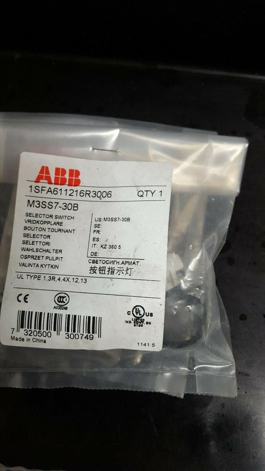 M3SS7-30B Selector Switch