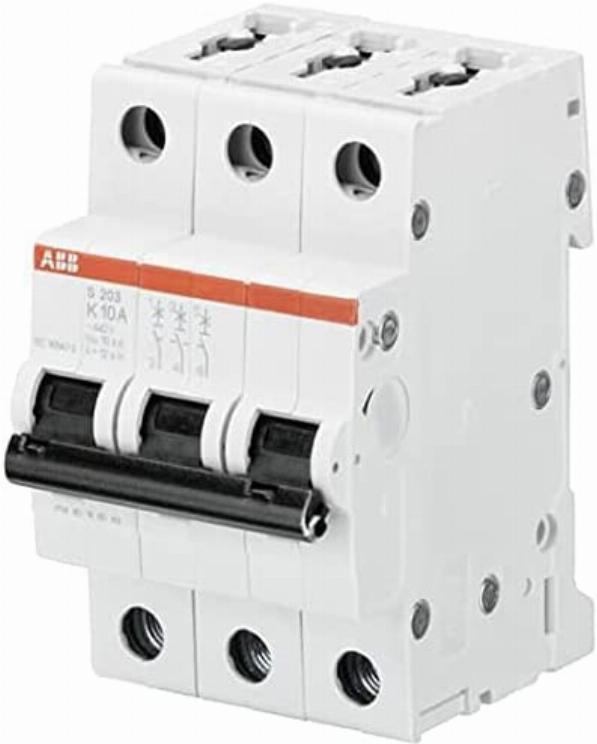 S203-K25 Miniature Circuit Breaker - 3P - K - 25 A