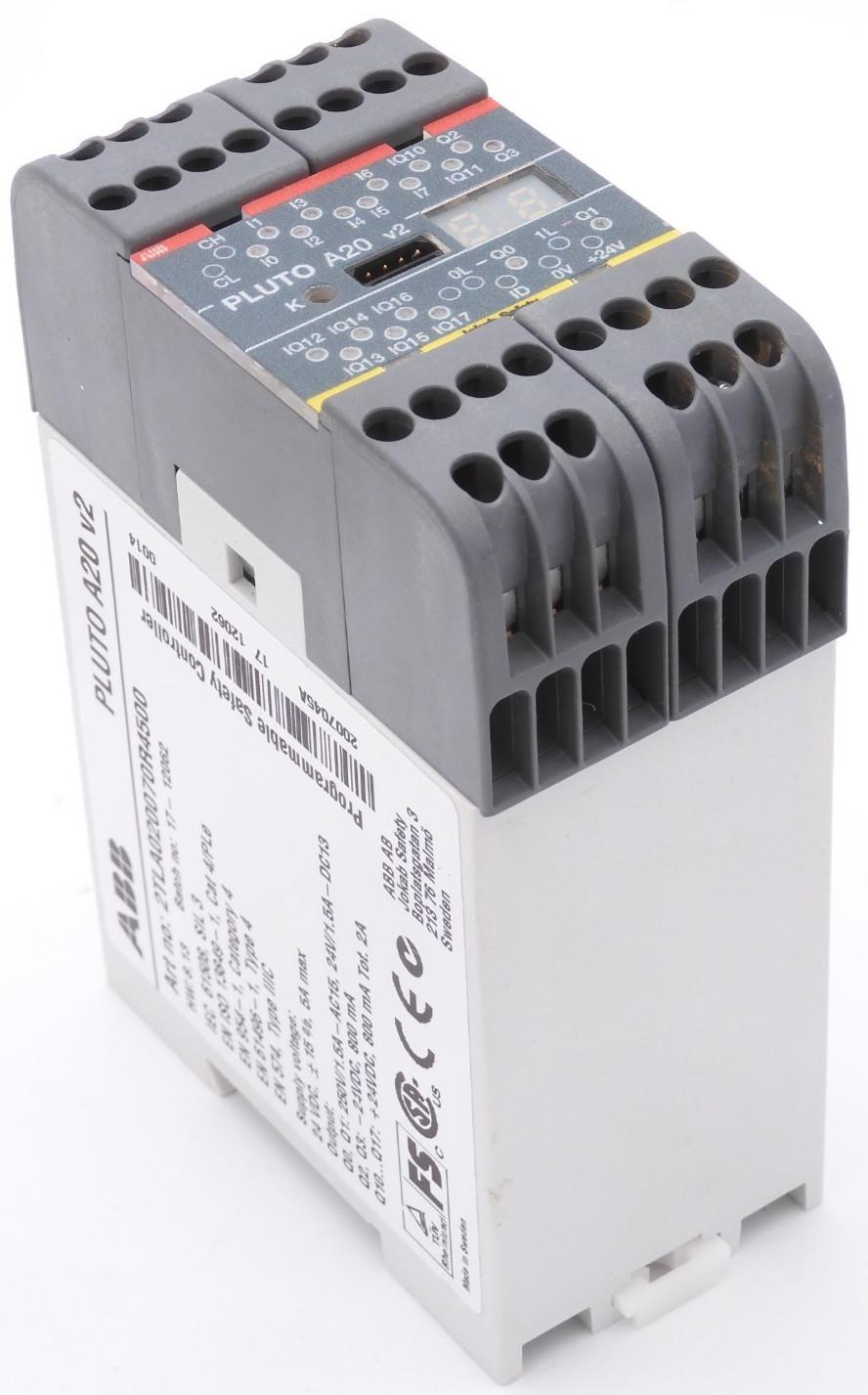 PLUTO A20 V2, SAFETY-PLC