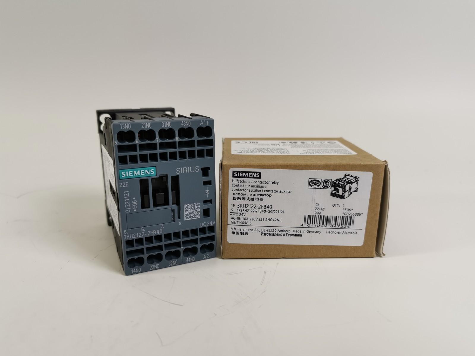 CONTACTOR RELAY 2NO+2NC DC 24V SPRING