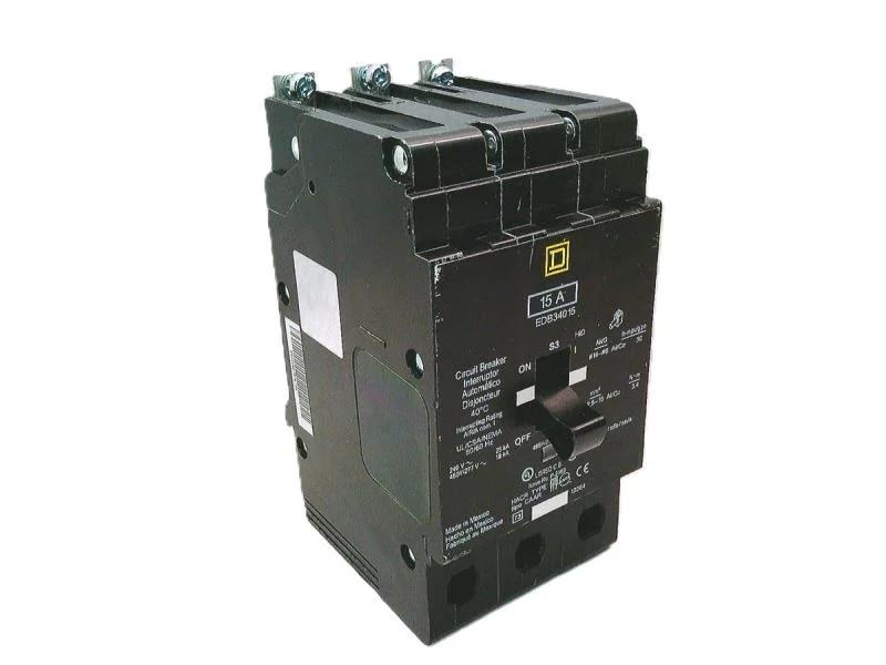 Mini circuit breaker, E-Frame, 15A, 3 pole, 480Y/277 VAC, 25 kA max, bolt on