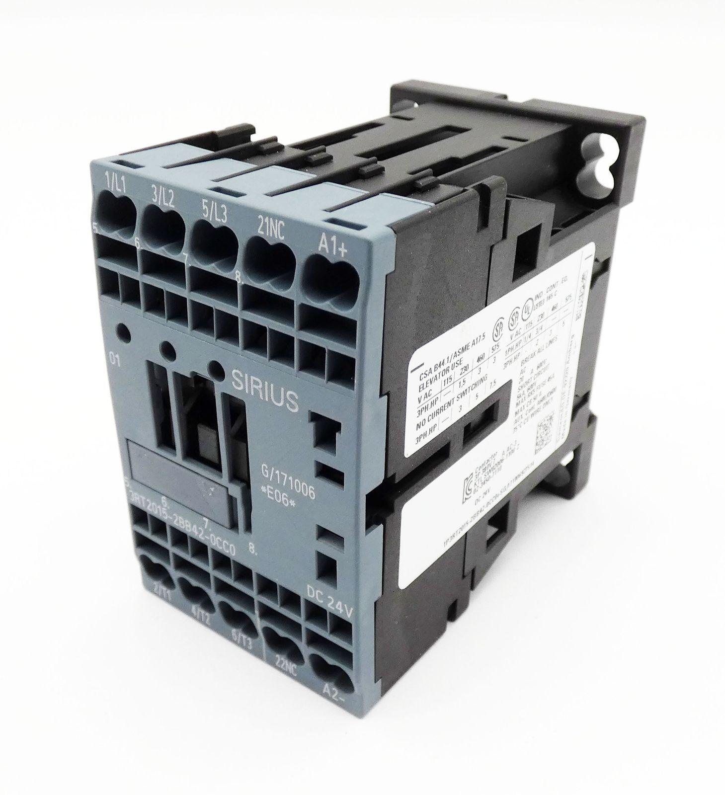 CONTACTOR S00 7A 24VDC 1NC SPRG