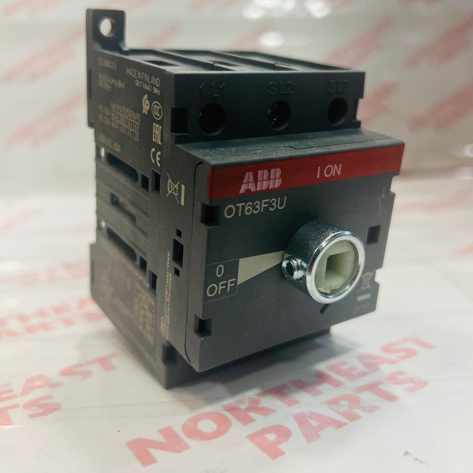 3P SW 60A UL508 NF MTL COLLAR