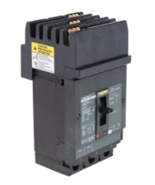 Circuit breaker, PowerPacT H, 35A, 3 pole, 600VAC, 14kA, lugs, thermal magnetic, 80%