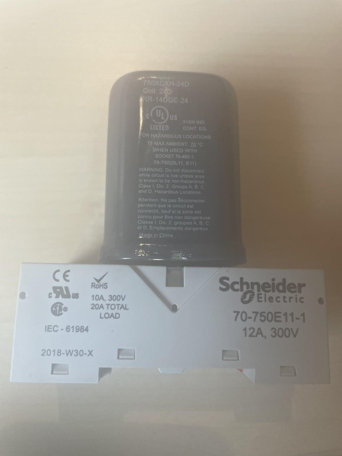 Relay, General Purpose Relays, 3PDT, hermetically, hazardous location series, octal terminal 11 pins, 12A, 24V DC, 3NC + 3NO