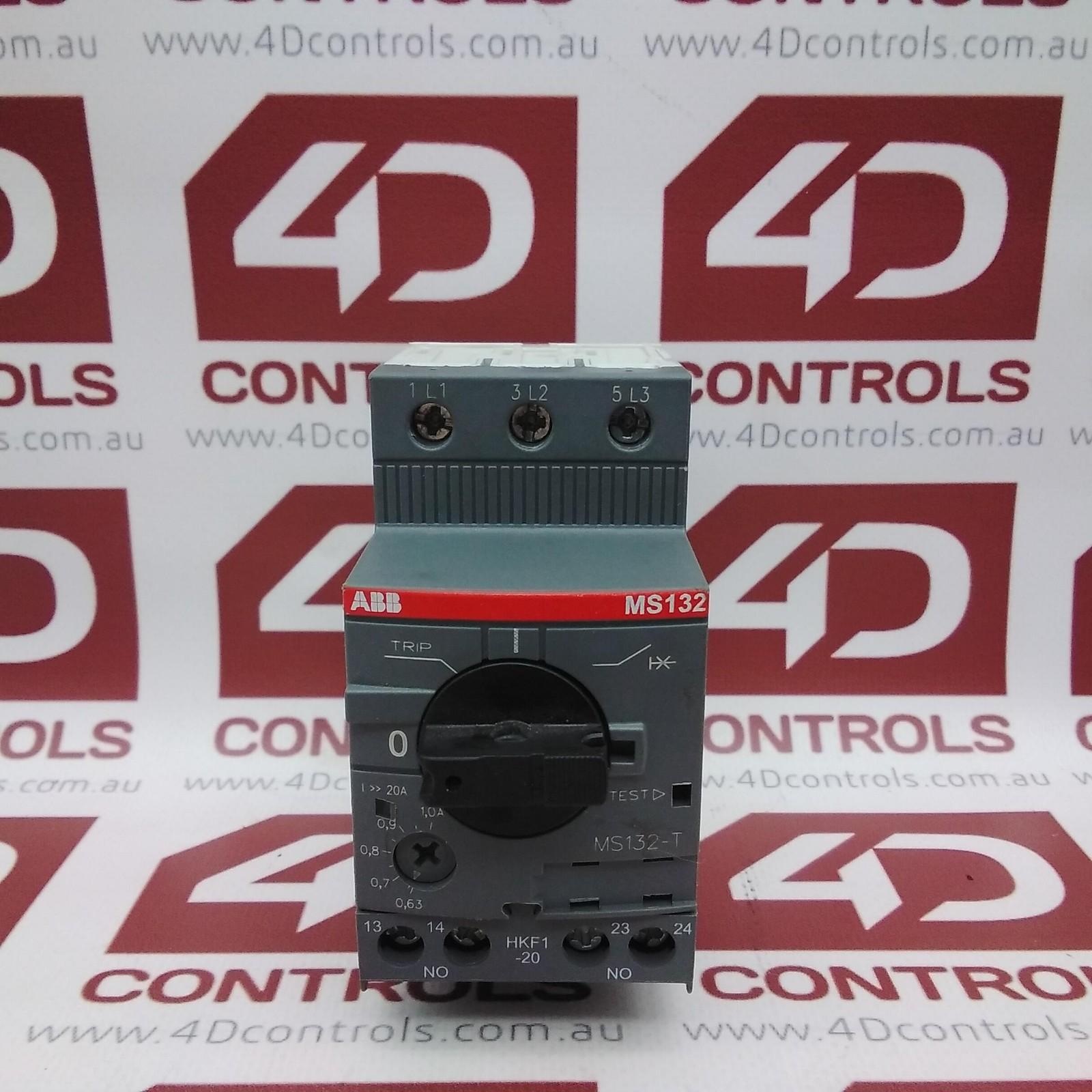 MS132-1.0T Circuit Breaker for Primary Transformer Protection 0.63 ... 1.0 A