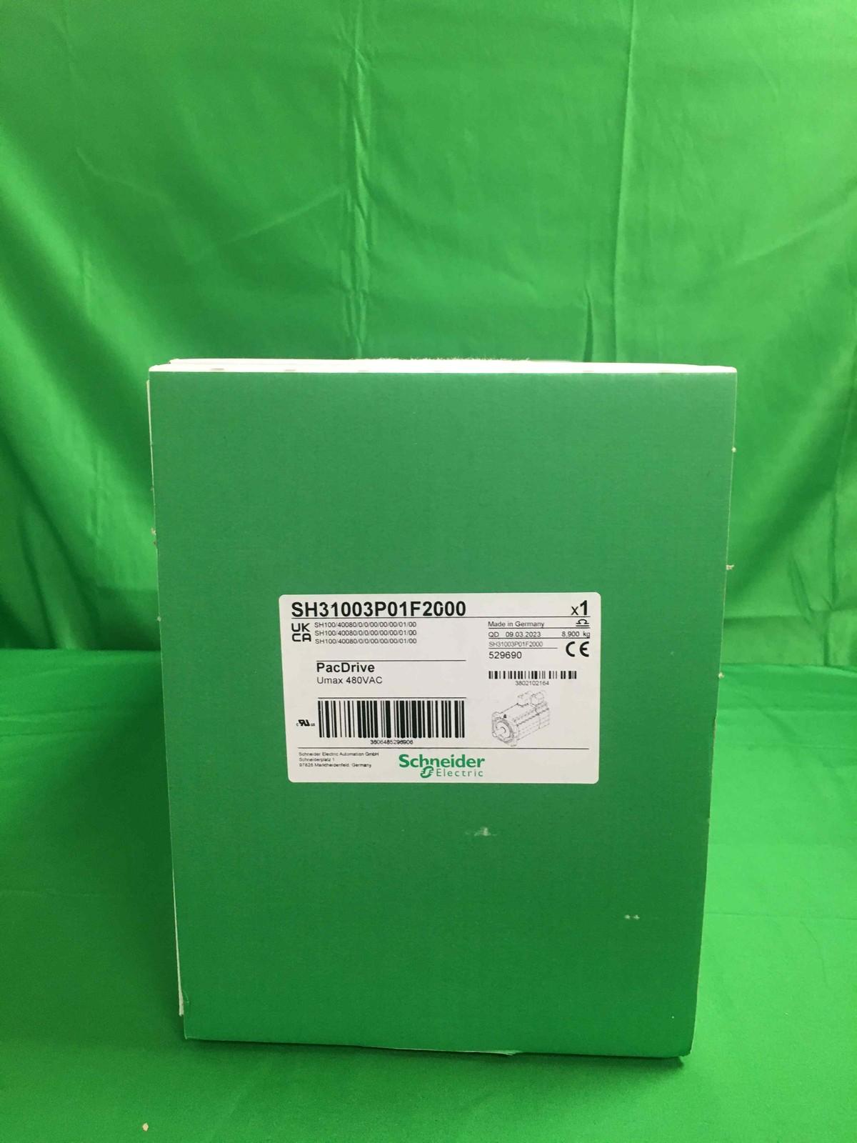 servo motor SH3 100 8Nm,nokey,single,brake,90°conn.IP54/IP65,6k RPM