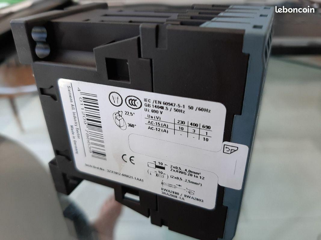 CONTACTOR RELAY 2NO+2NC AC 230V SPRING