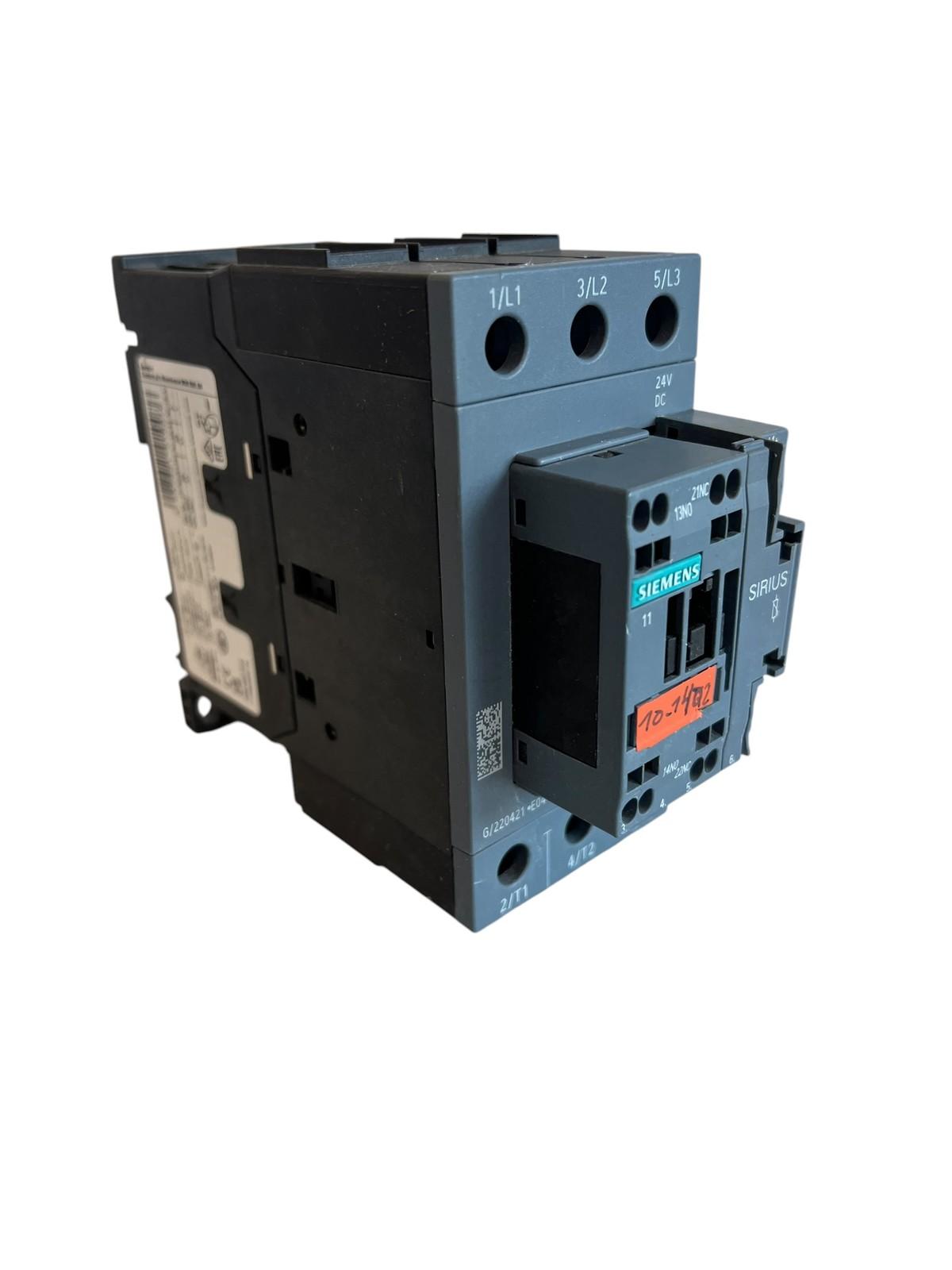CONTACTOR S2 65A 24VDC SPRING 1NO/1NC
