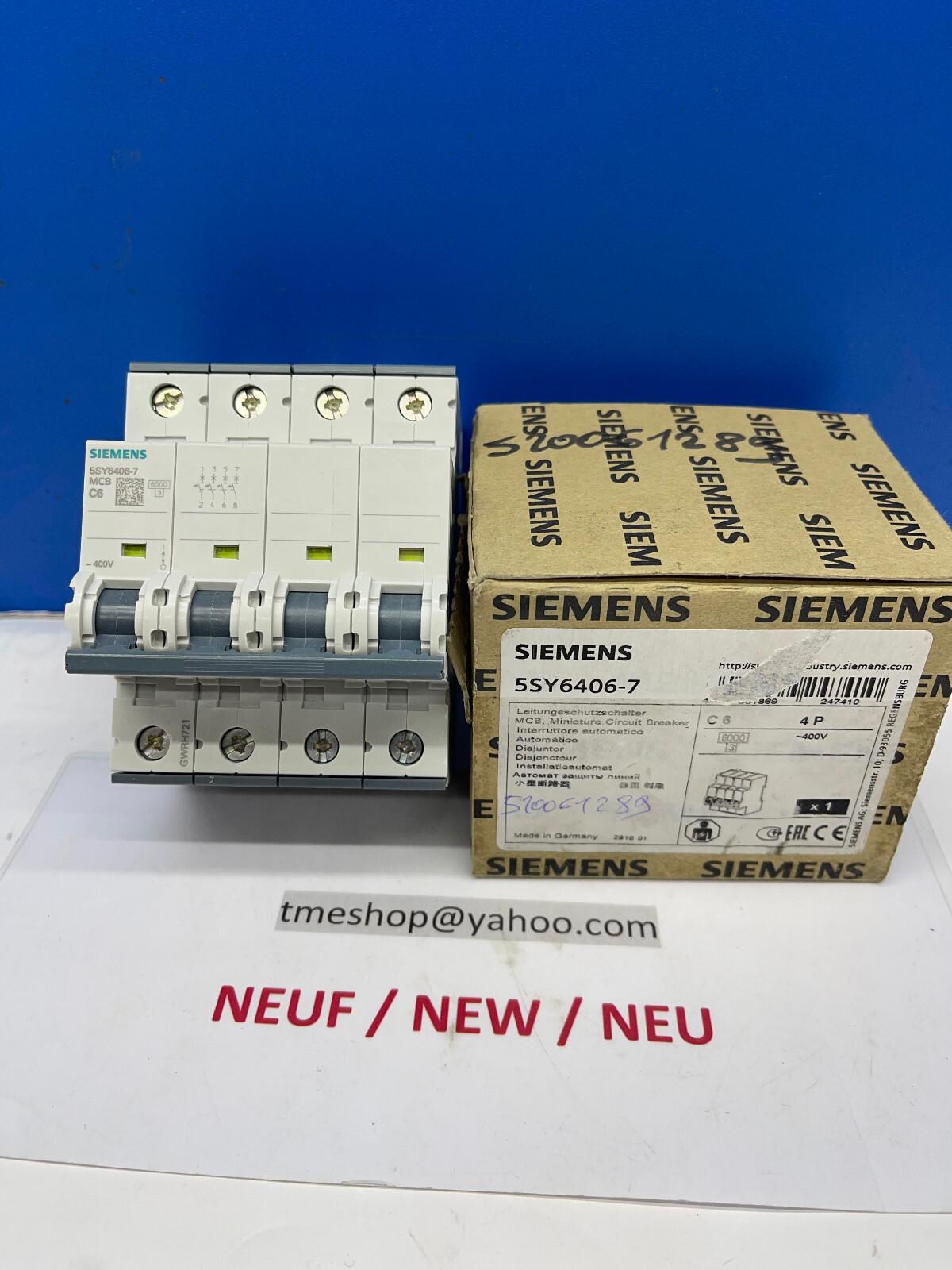 SUP PTOR 5SY6 4P 480V 6A 5K C-TRIP