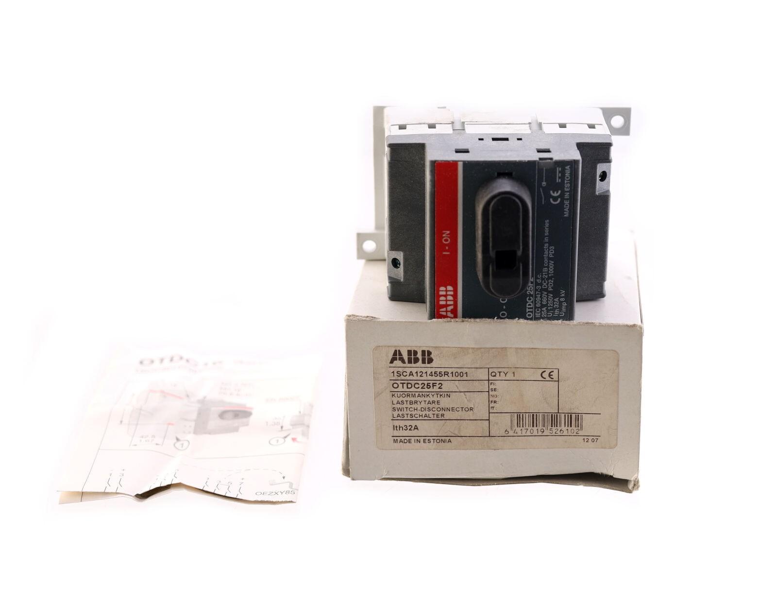 2 POLE 25 AMP DISCONNECTOR SWITCH