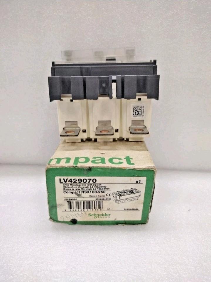trip unit MicroLogic 2.2 for ComPact NSX 100/160/250 circuit breakers, electronic, rating 100A, 3 poles 3d