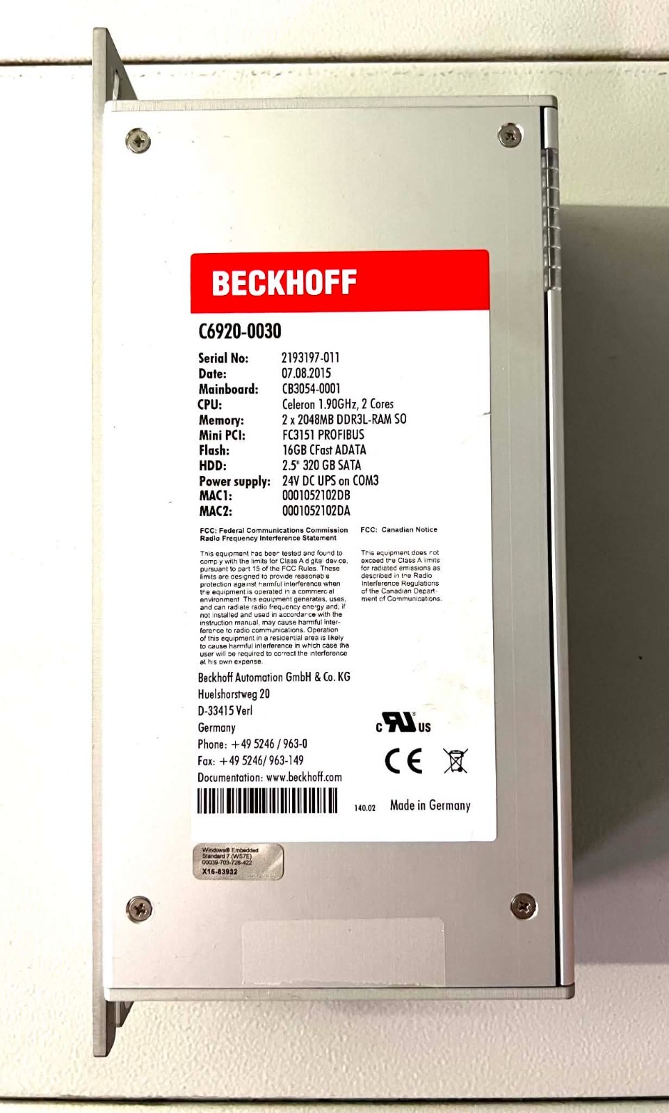 BECKHOFF - Image 1